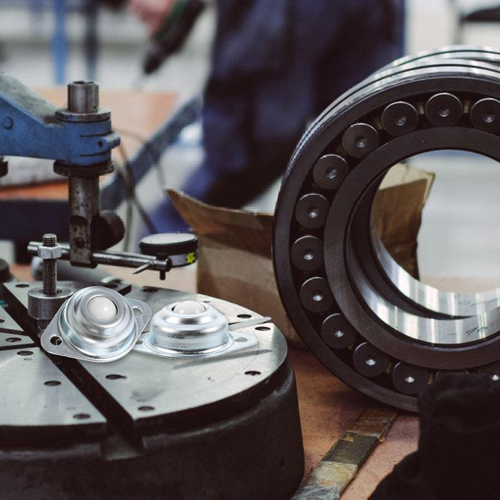 Caster Wheel - 12 szt. uniwersalnych kółek kulkowych z