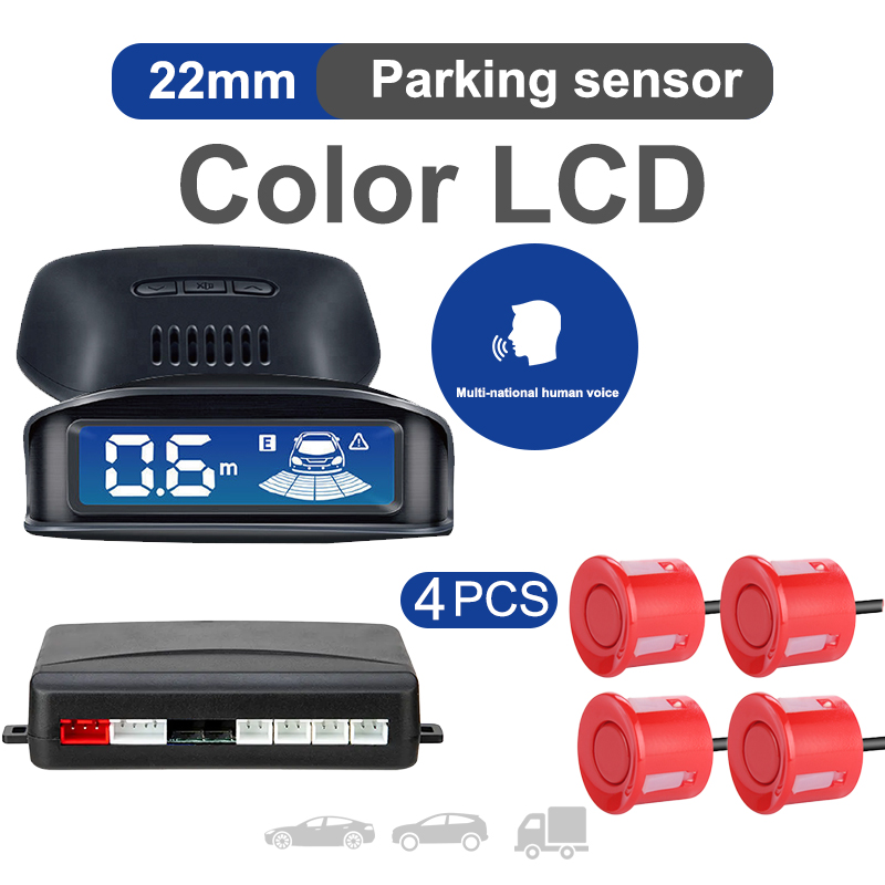 Infrared Obstacle Sensor - Zestaw czujników parkowania przód tył 8