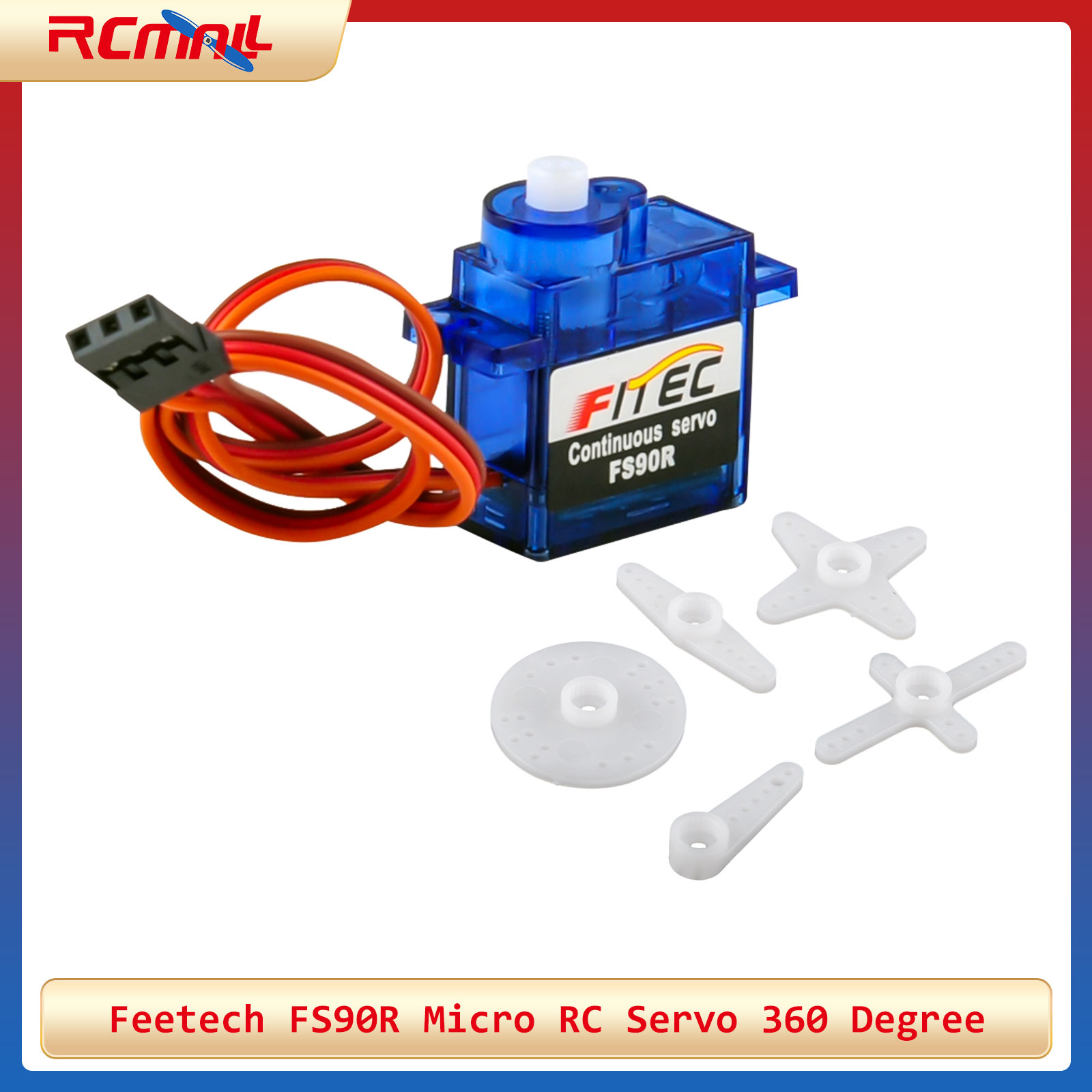 Microbit - Feetech FS90R Mikro Serwo RC z
