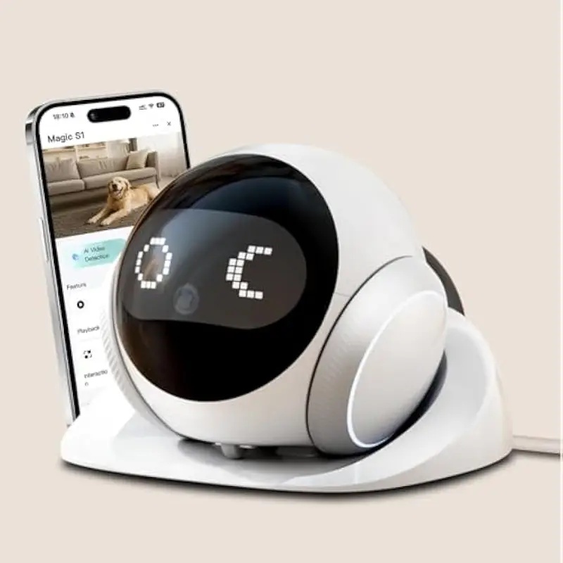 Ros Robot - Przenośny wewnętrzny robot-kamera dla zwierząt z