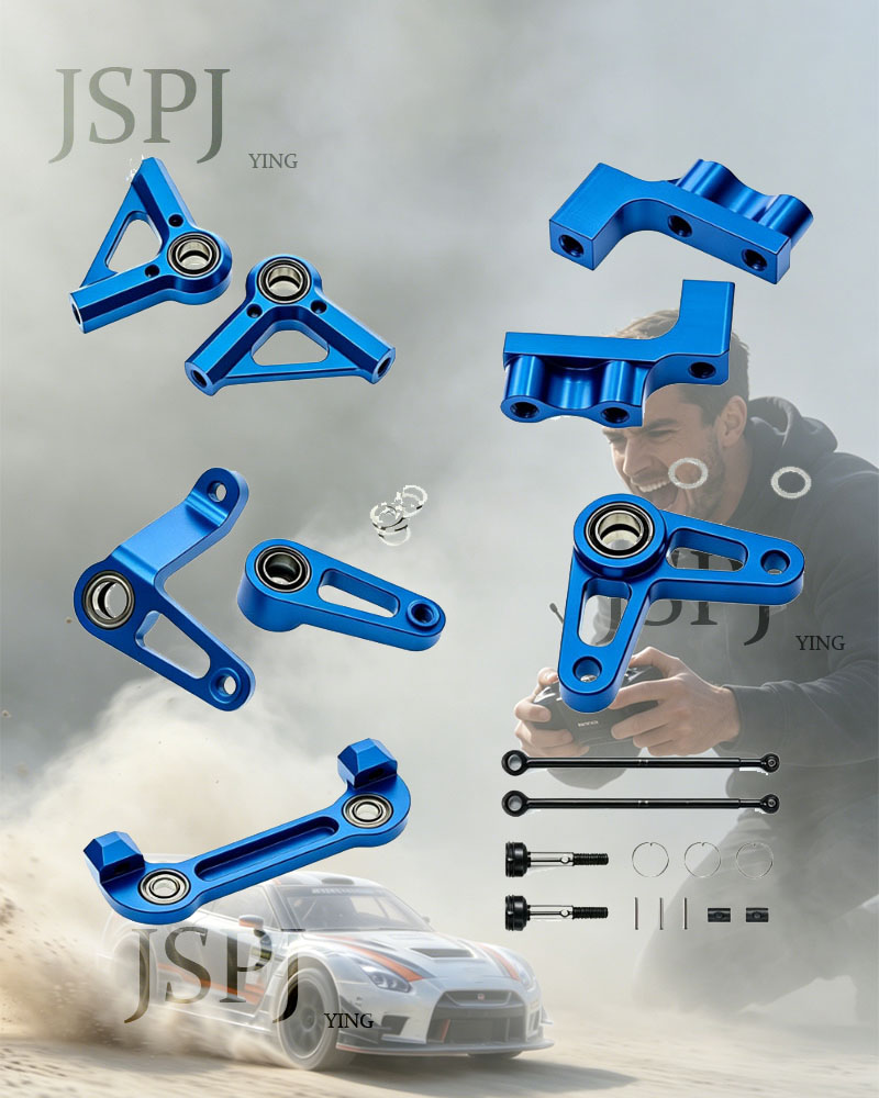 Servo Kit - Zestaw metalowych części tuningowych: wał napędowy,