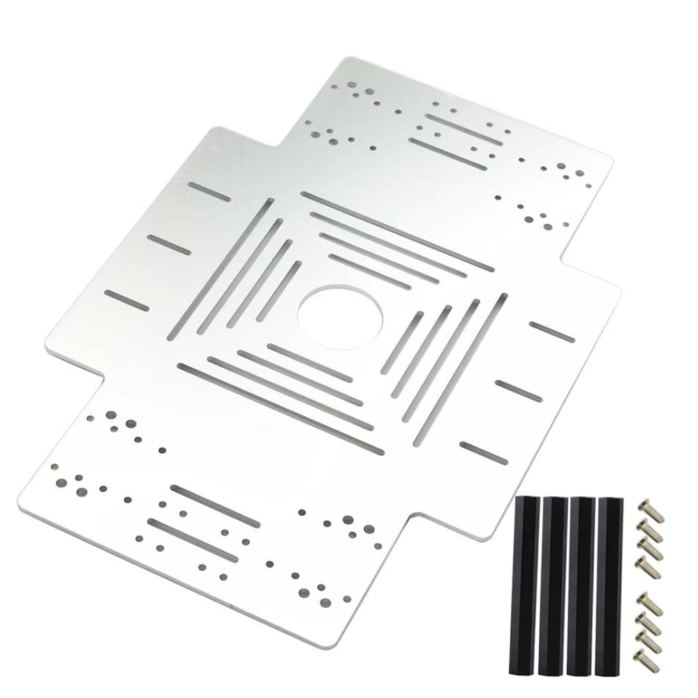 Stm32 Robot - Duża metalowa płytka ze stopu aluminium