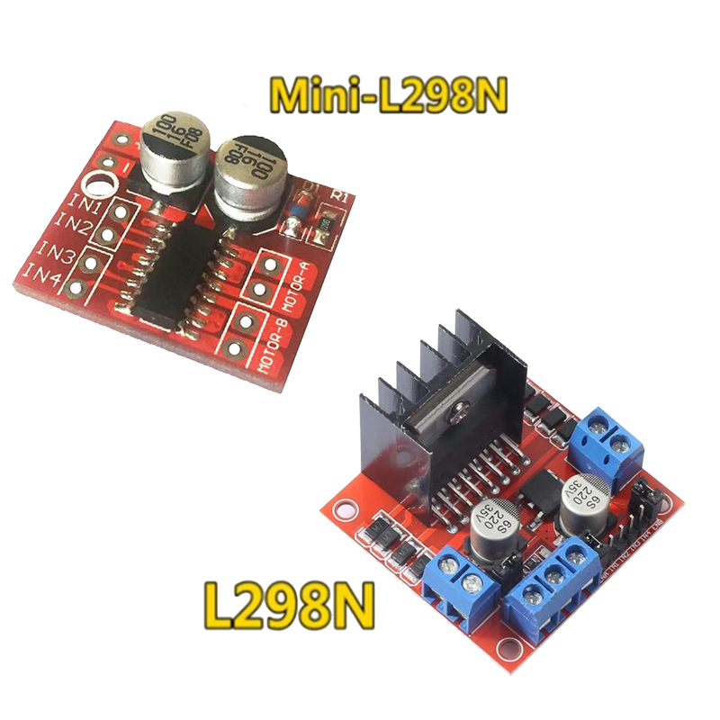 L298N Module - Moduł sterownika L298N, silnik krokowy L298N,