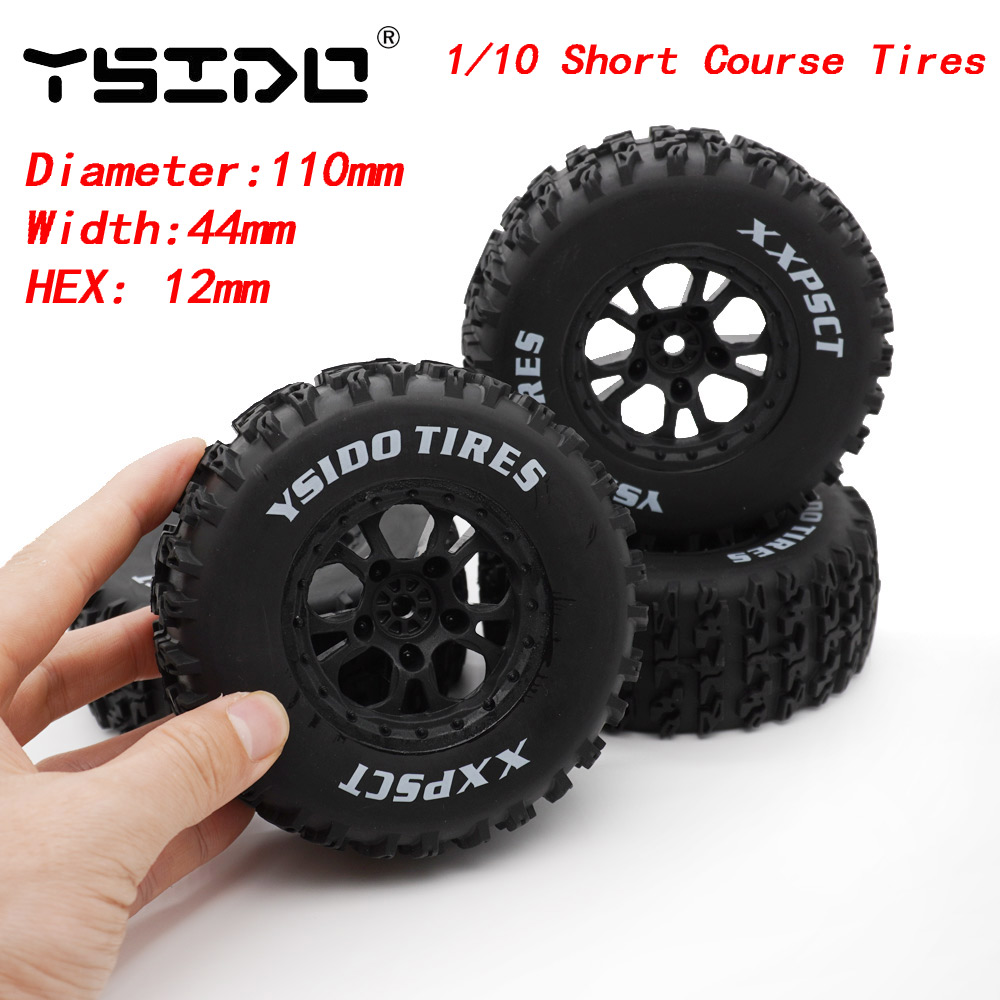 Omni Wheel - YSIDO 4szt 110mm 1/10 Short Course