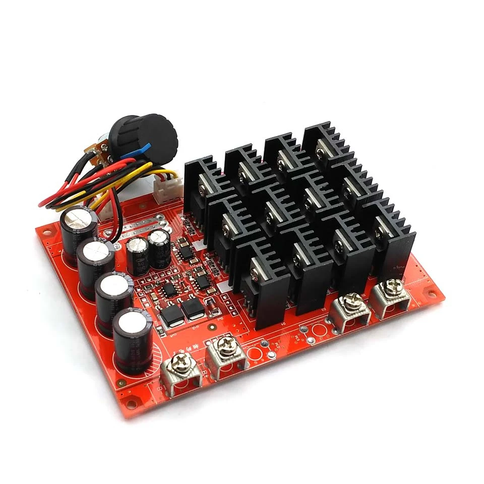 Motor Driver Module - 10-50V 60A Regulator obrotów silnika DC