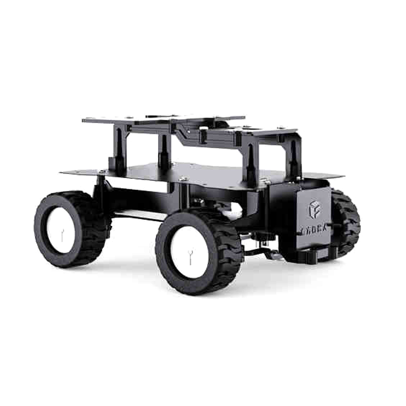 Robot Arm Kit - Akrylowy podwozie robotyczne 4WD z silnikami,