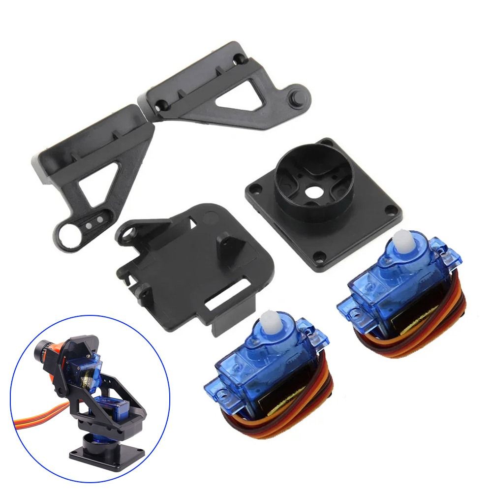 Pan Tilt Bracket - SG90 MG90s 9g Przekładnia kierownicza Pan