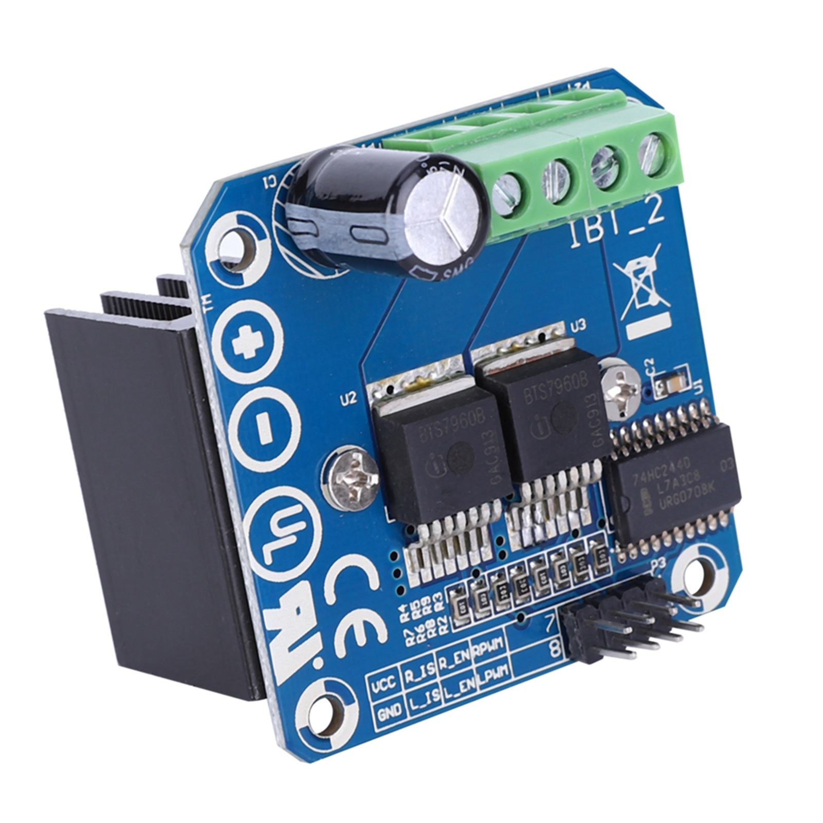Motor Driver Module - Moduł sterowania silnikiem, wysokowydajny sterownik do