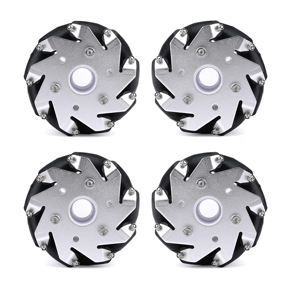 Omni Wheel - 4 szt. Kół Mecanum 60-127mm Wszechkierunkowe