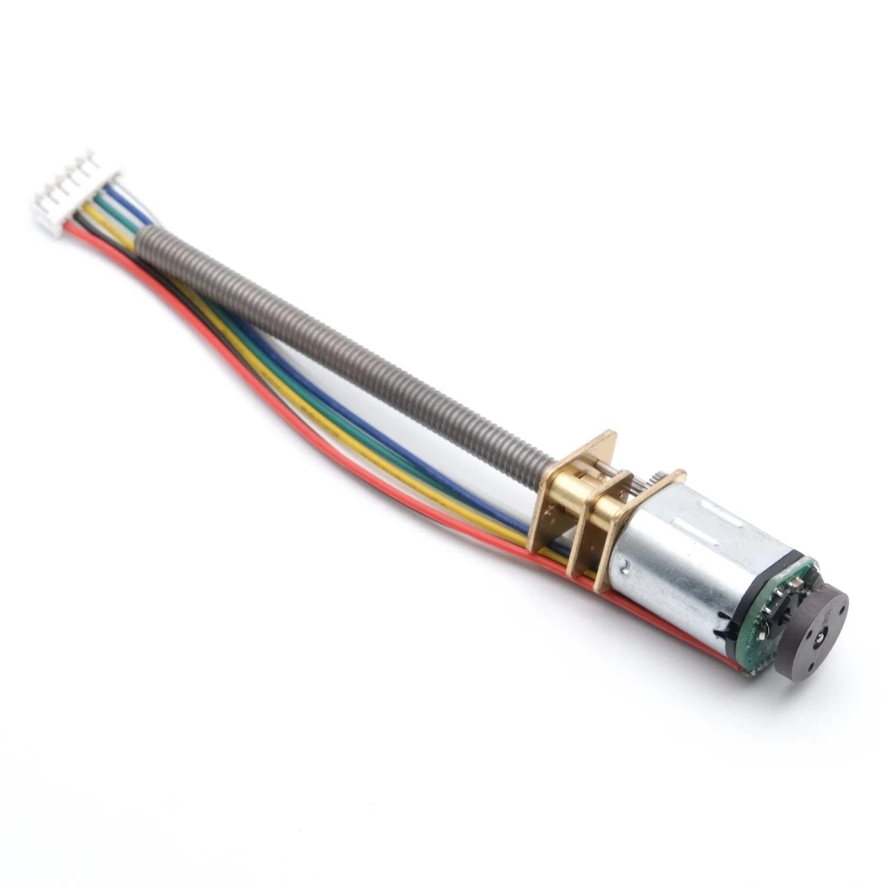 Geared Motor - Silnik DC z enkoderem i gwintowanym