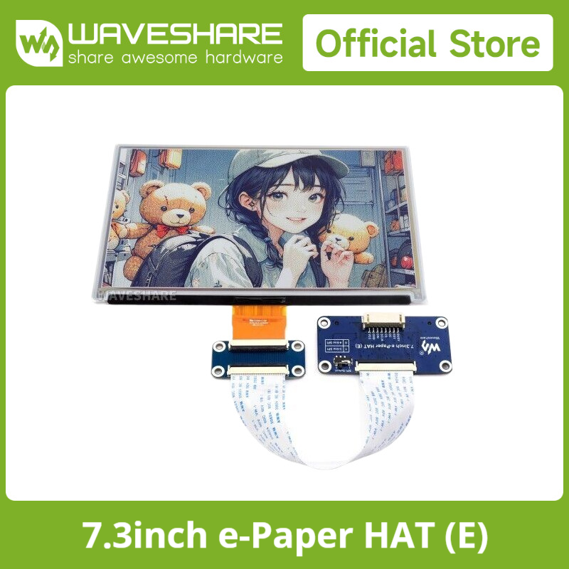 Stm32 Robot - Wyświetlacz e-Paper Waveshare 7.3 cala, 6-kolorowy,