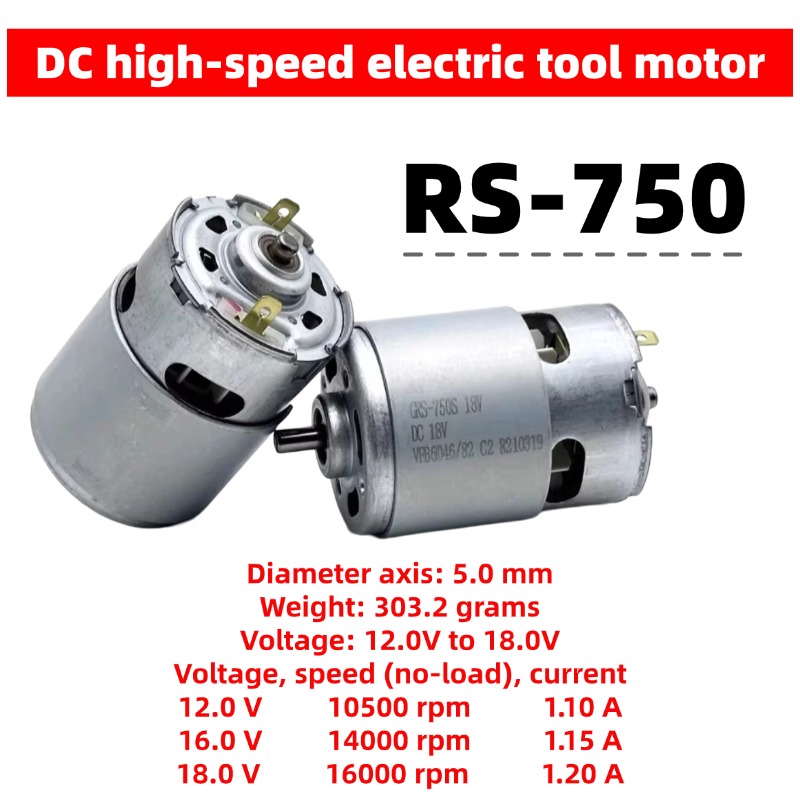 Silnik prądu stałego 18V RS-75 – Dc Motor recenzja i cena