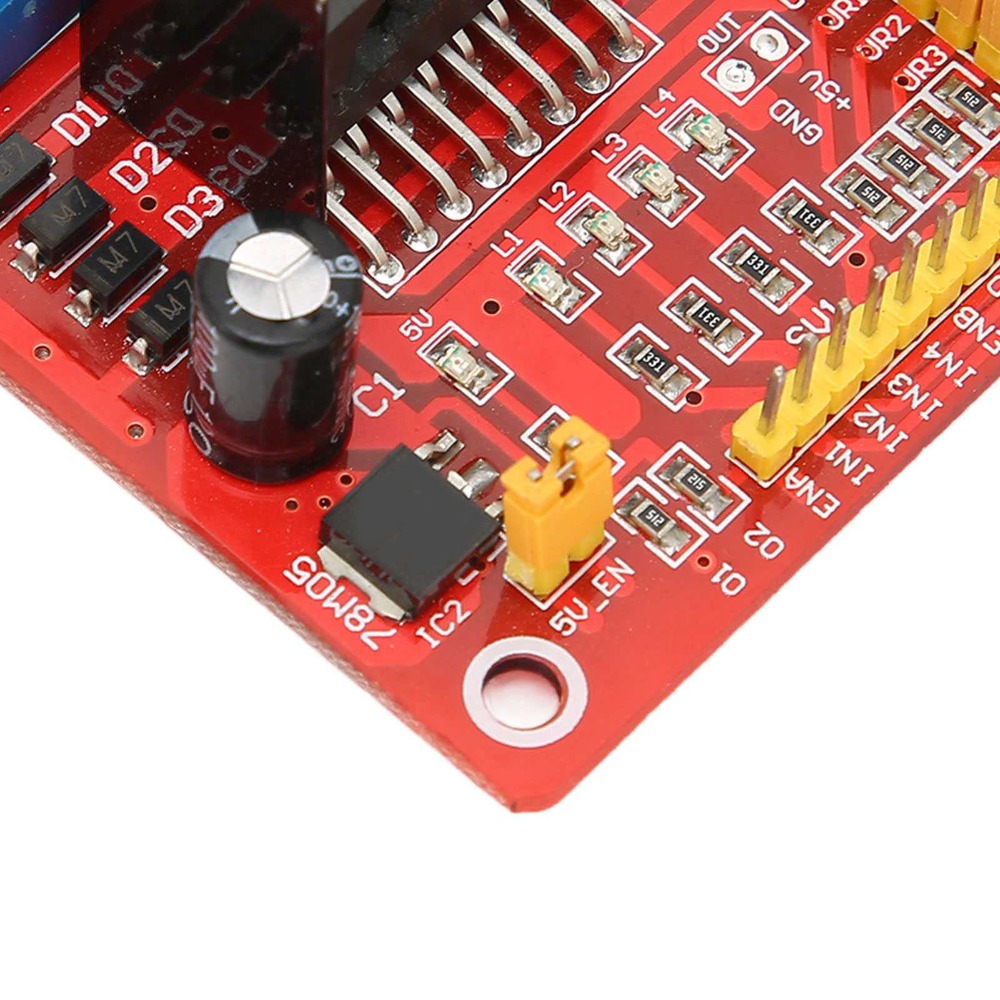 Moduł sterownika silnika kroko – L298N Module recenzja i cena