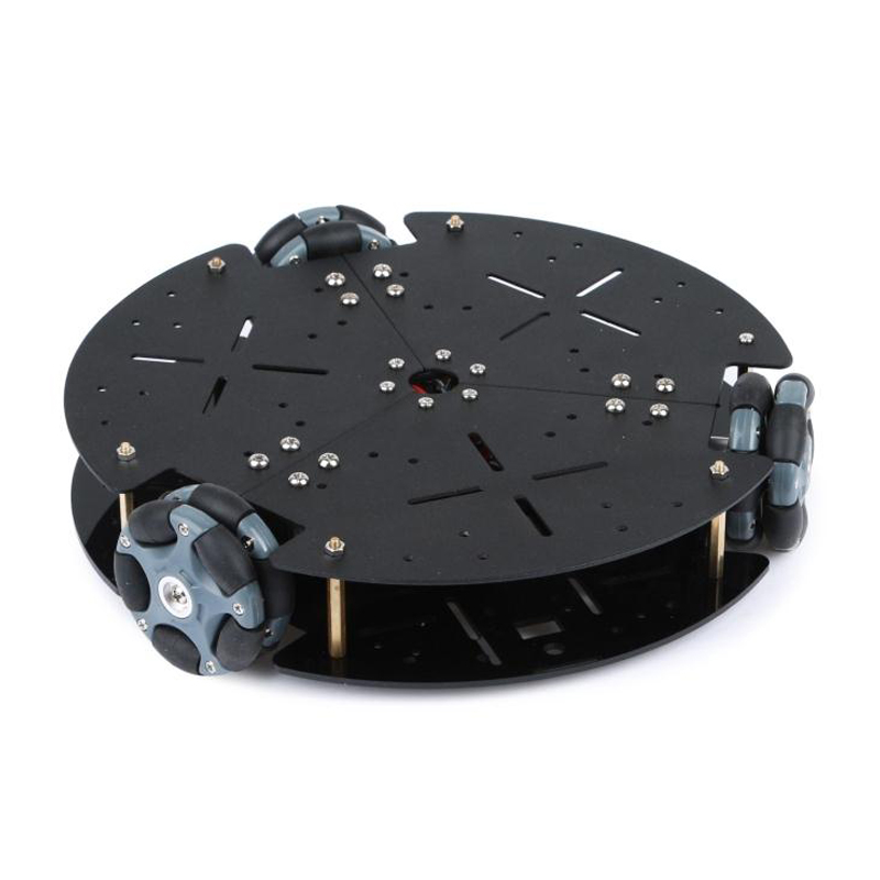 Zestaw podwozia robota z kółam – Omni Wheel recenzja i cena