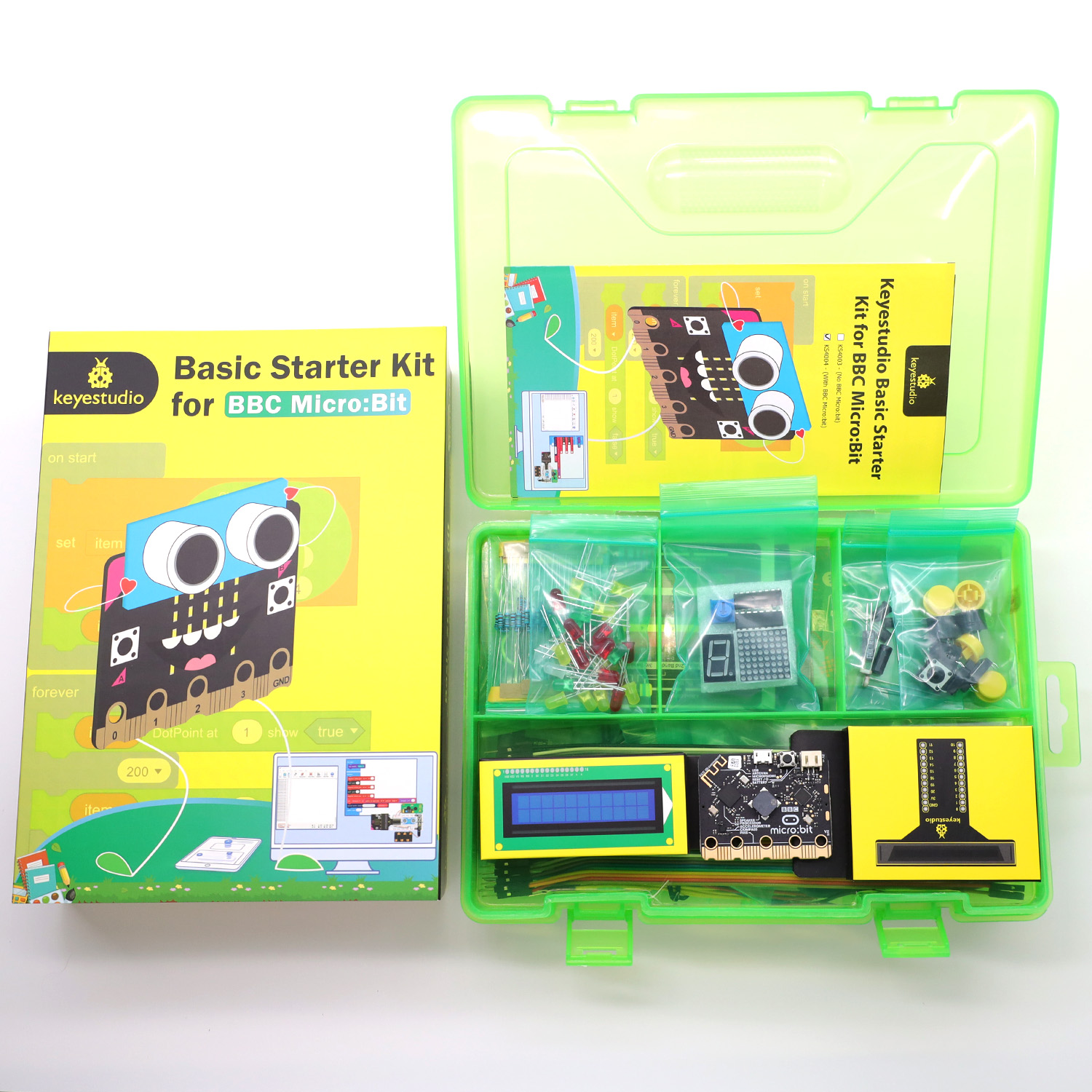 KEYESTUDIO Micro:bit V2 podsta – Microbit Robot recenzja i cena