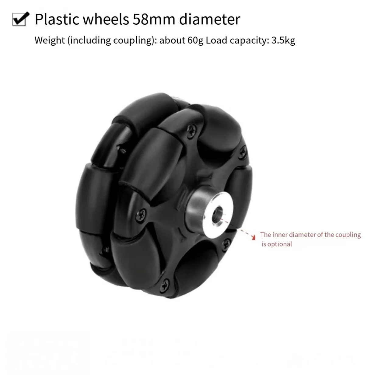 Metalowe koło Omni, inteligent – Omni Wheel recenzja i cena