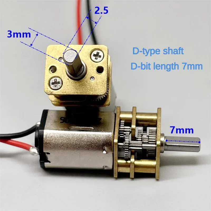 Silnik przekładniowy N20 DC 3V – Geared Motor recenzja i cena