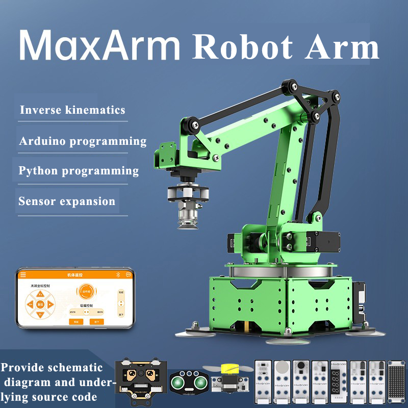 Hiwonder 5-osiowe ramię robota – Robot Arm Metal recenzja i cena
