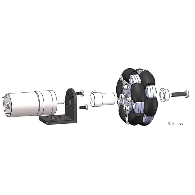 Obciążenie 15 kg, kółko metalo – Omni Wheel recenzja i cena