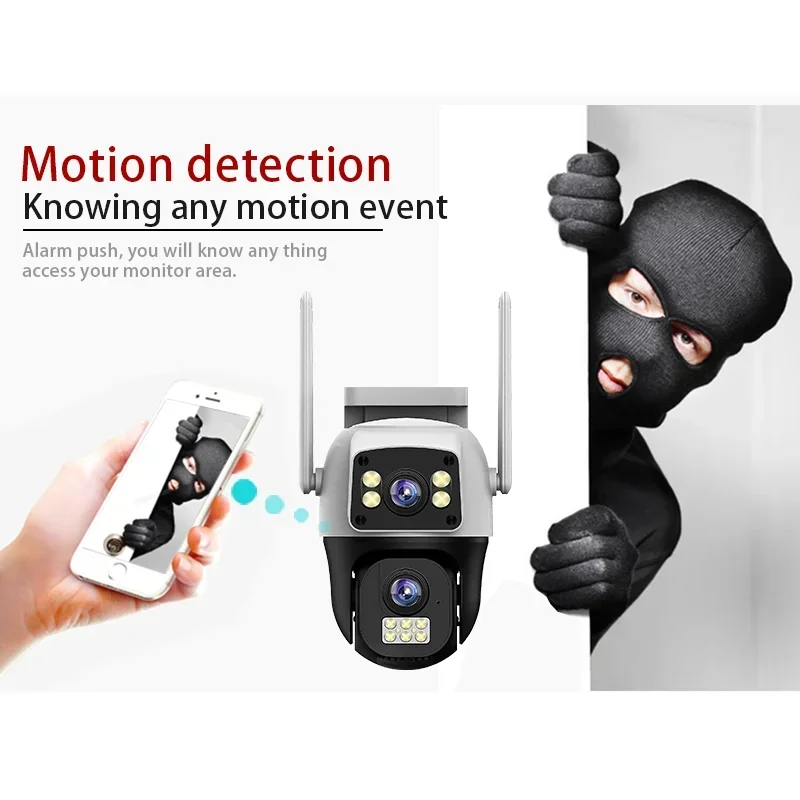 Kamera IP 8MP 4K WIFI PTZ Zewn – Pan Tilt Bracket recenzja i cena