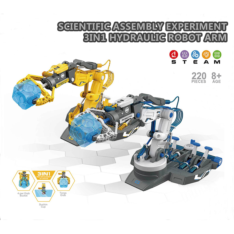 DIY zmontowane hydrauliczne ra – Robot Arm Metal recenzja i cena