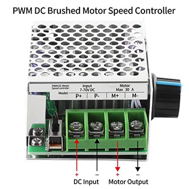 Sterownik prędkości silnika DC – Dc Motor recenzja i cena
