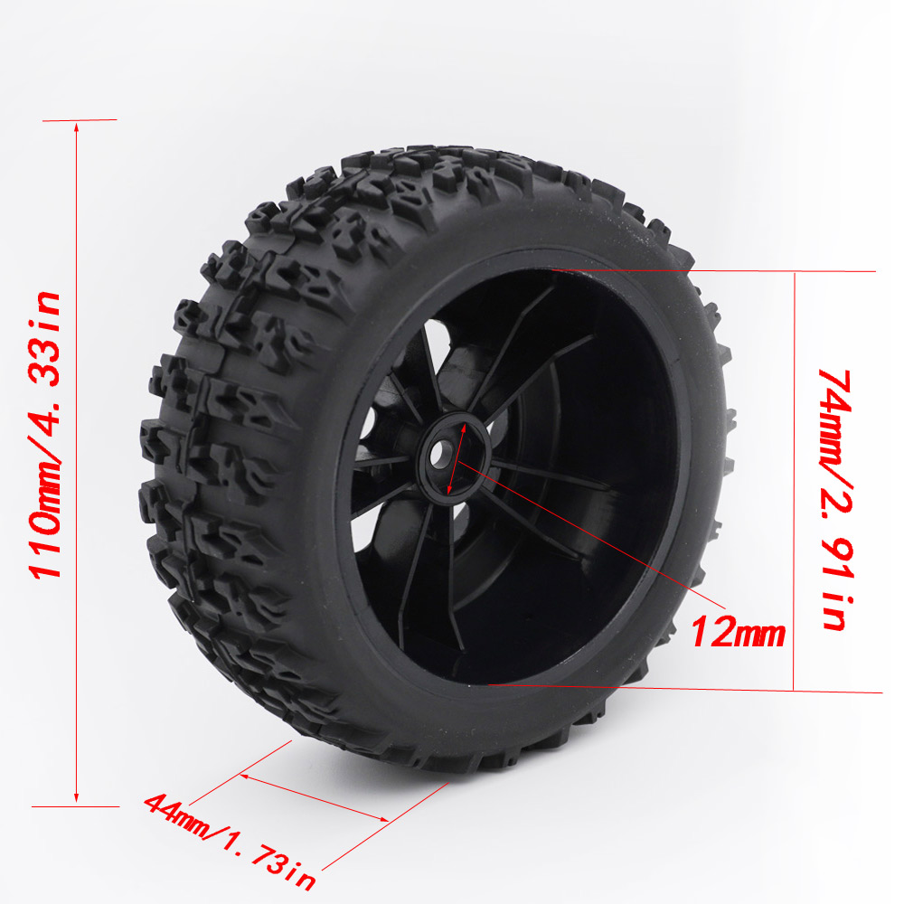YSIDO 4szt 110mm 1/10 Short Co – Omni Wheel recenzja i cena
