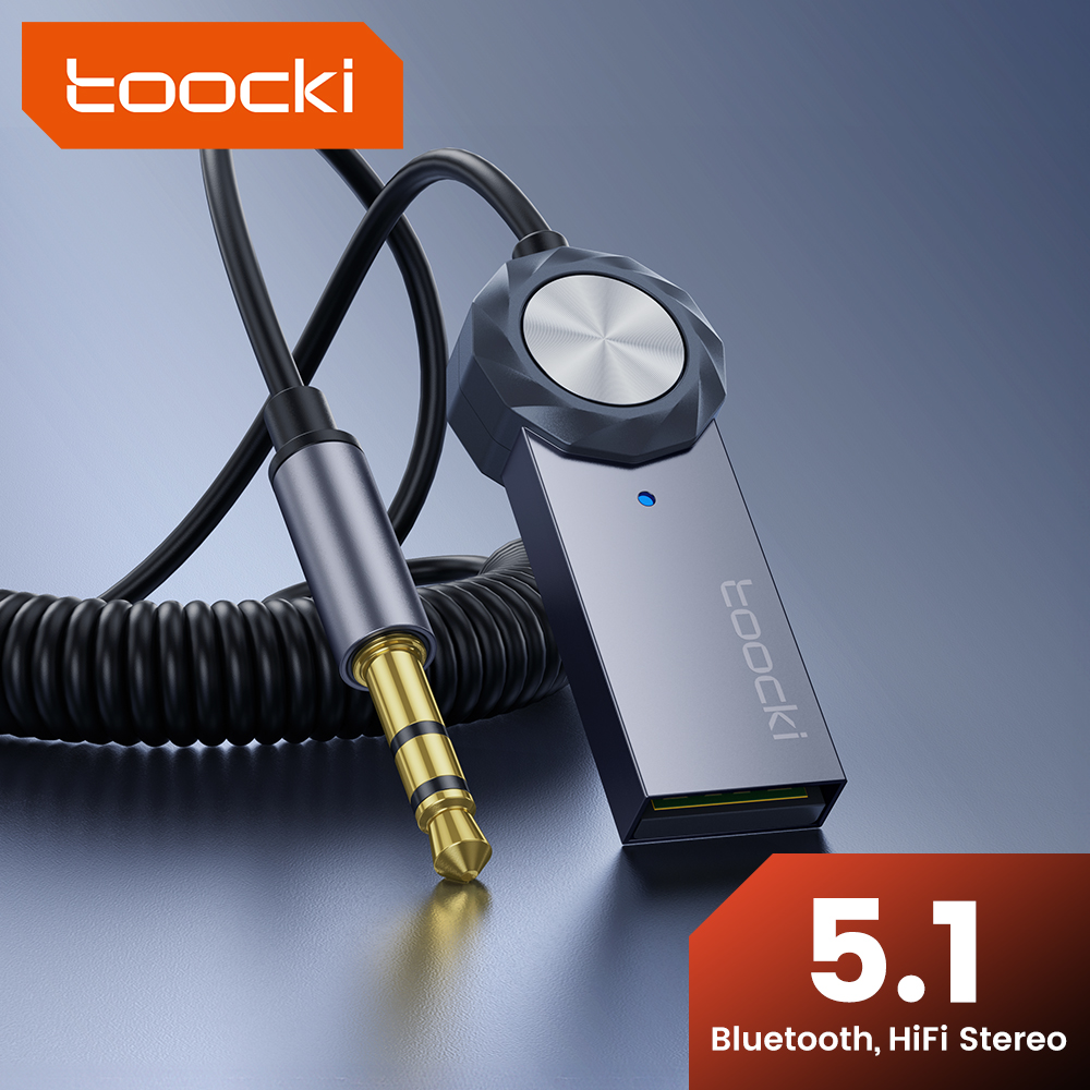 TOOCKI Adapter Bluetooth Aux B – Robot Bluetooth Car recenzja i cena