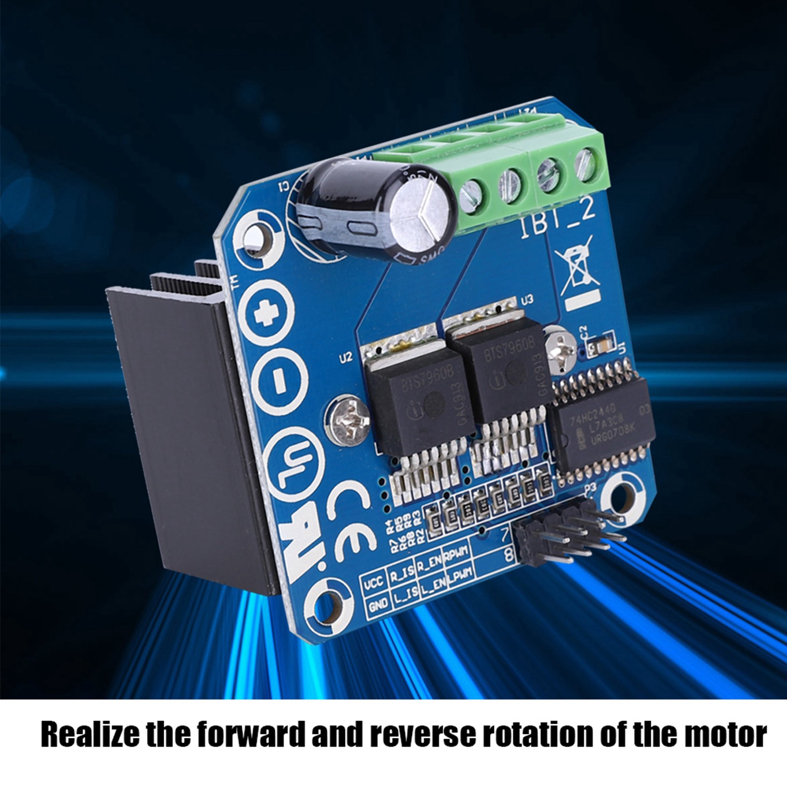 Moduł sterowania silnikiem, wy – Motor Driver Module recenzja i cena