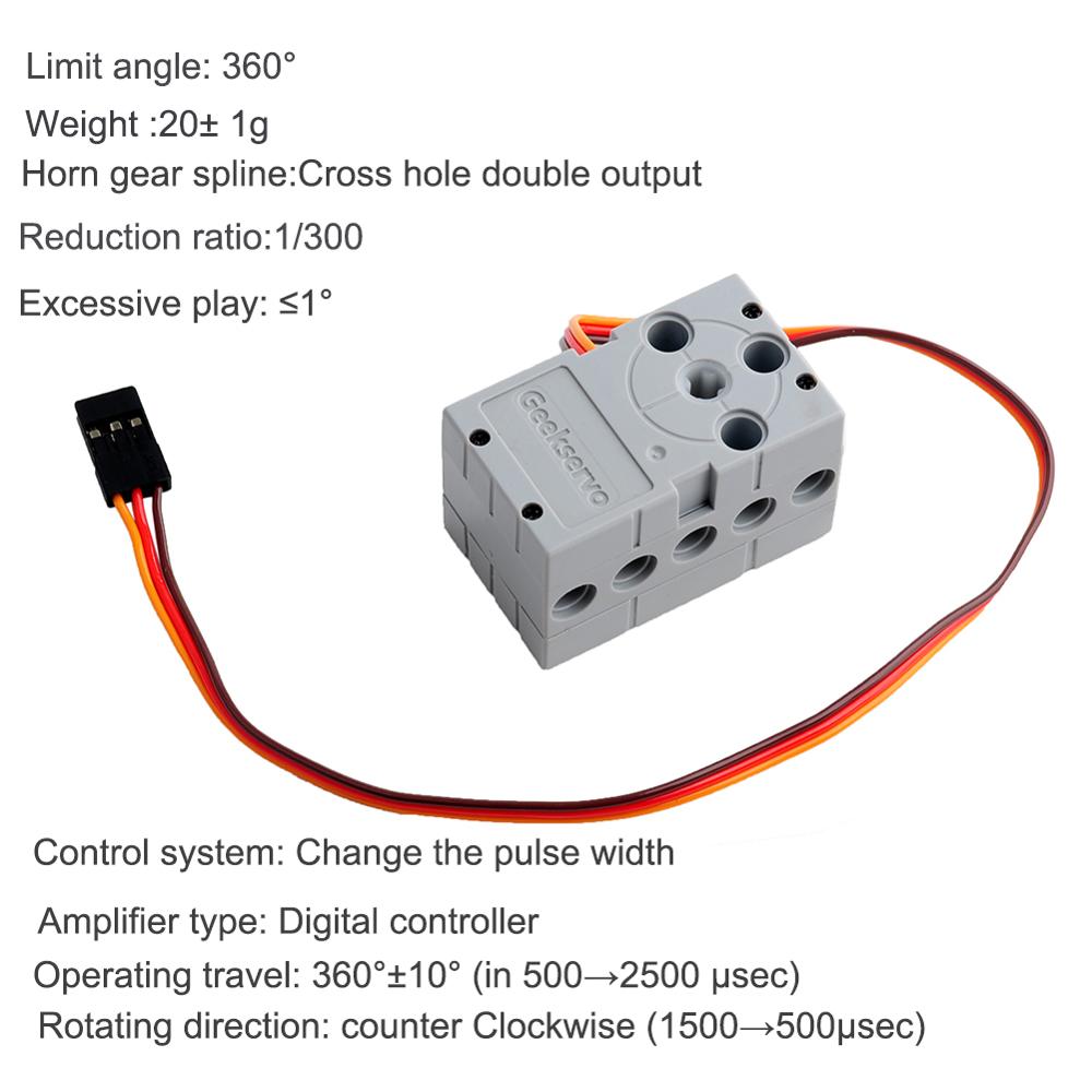 1/2/4 SZT. 2KG Serwo Geek 360  – Microbit recenzja i cena