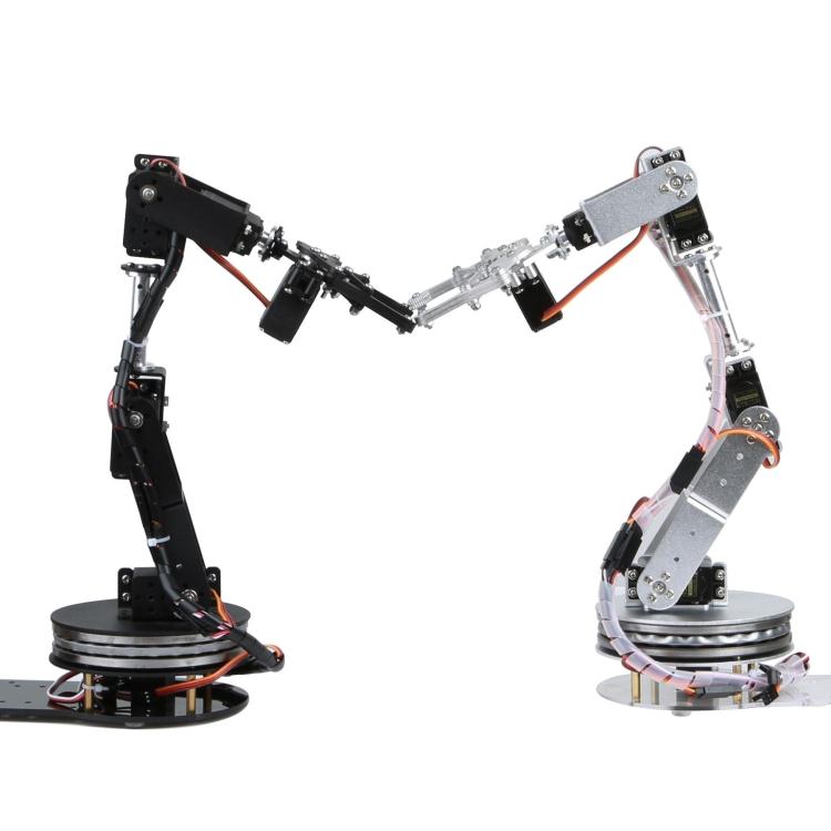 Srebrne ramię robota 6 DOF z o – Robot Arm Kit recenzja i cena