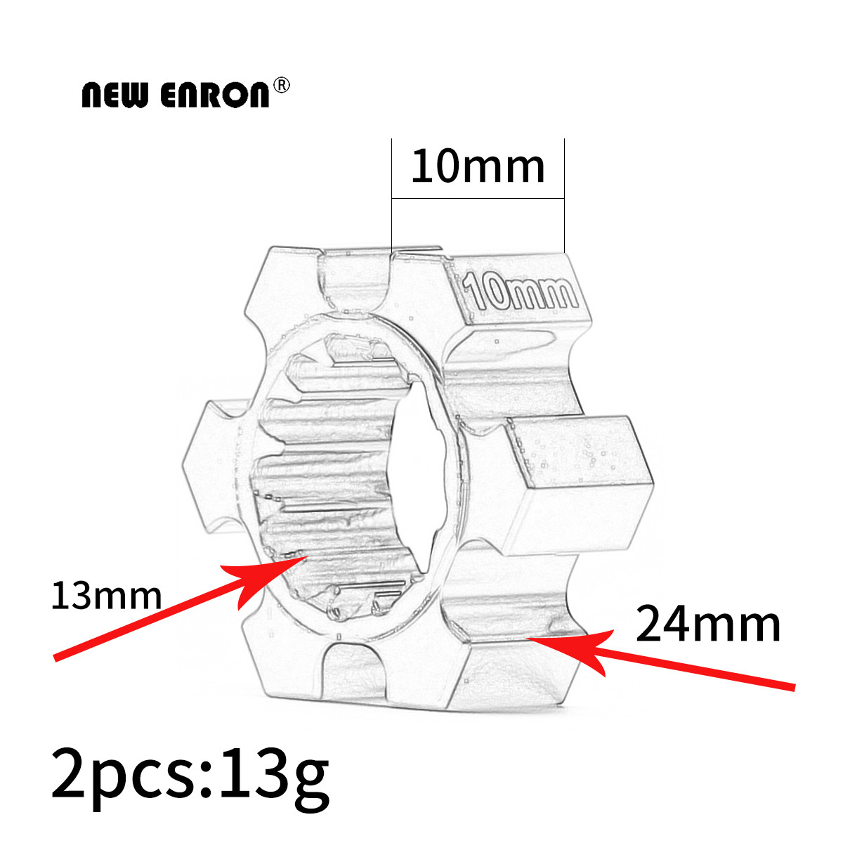 NOWOŚĆ ENRON 2szt Aluminiowe p – Omni Wheel recenzja i cena