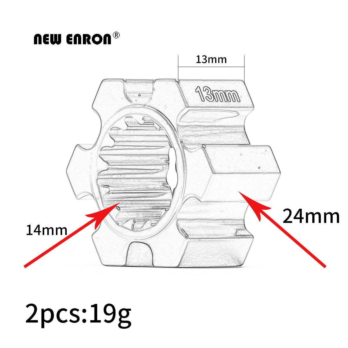 NOWOŚĆ ENRON 2szt Aluminiowe p – Omni Wheel recenzja i cena