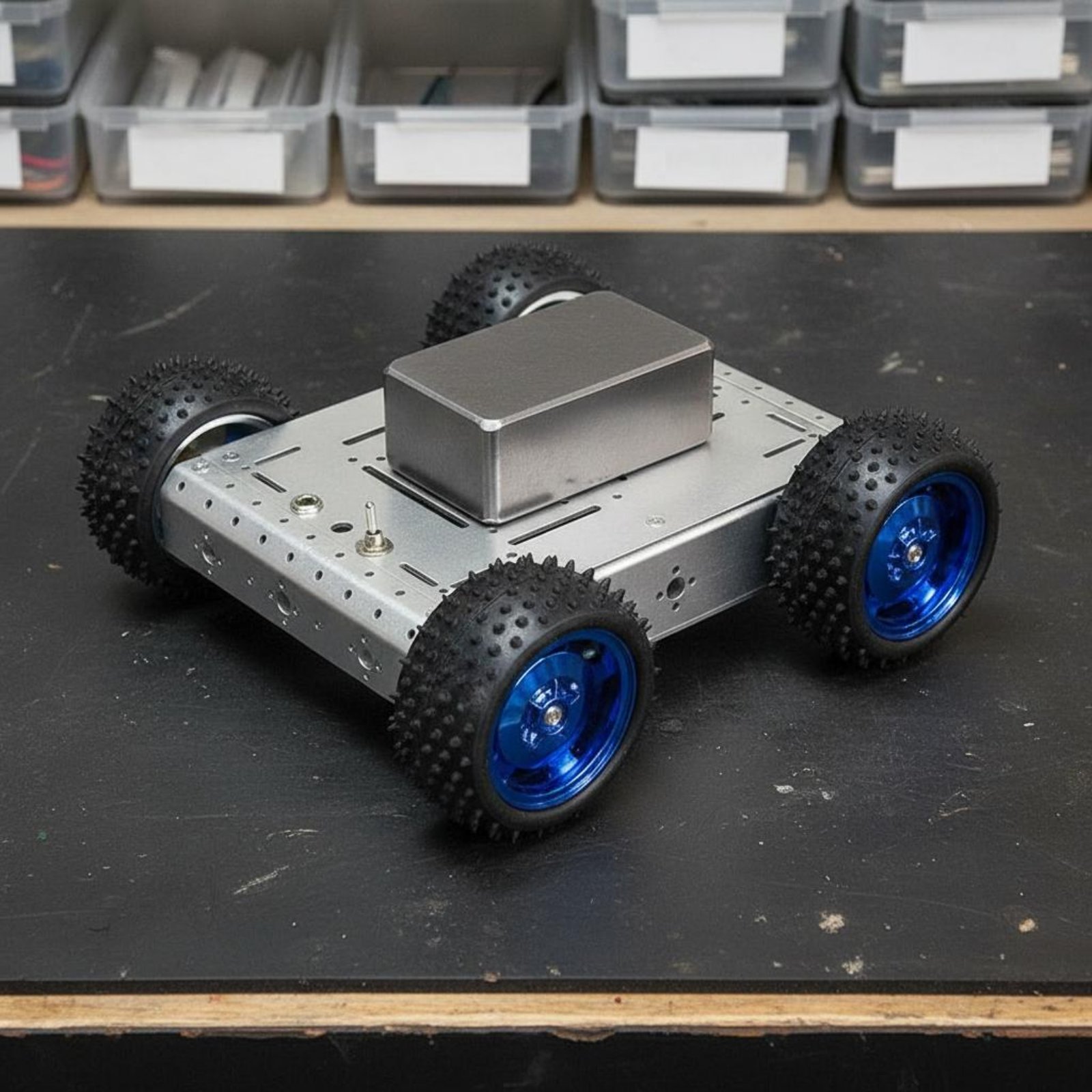 Podwozie inteligentnego samoch – Robot Chassis recenzja i cena
