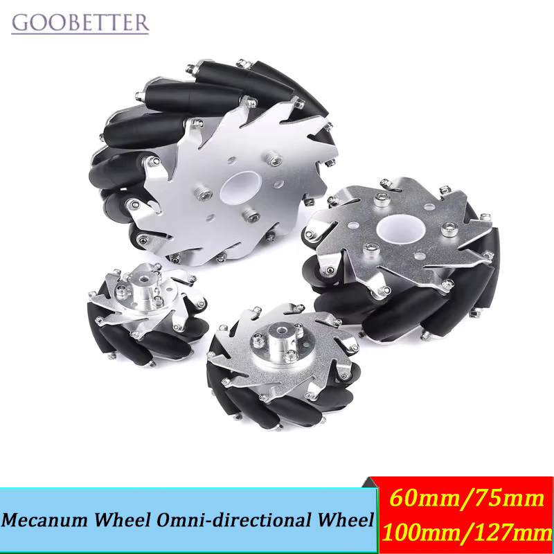 4 szt. Kół Mecanum 60-127mm Ws – Omni Wheel recenzja i cena