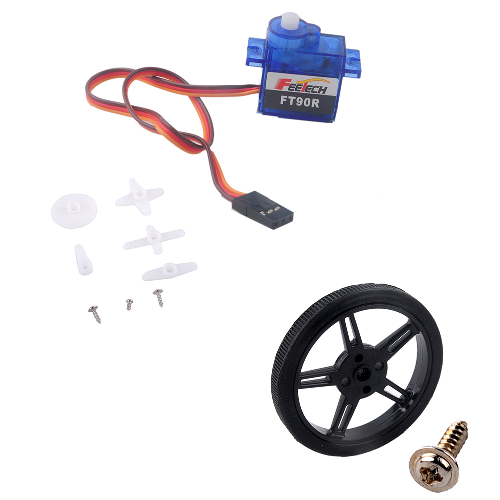 100 SZT. Feetech FT90R-C002 3V – Microbit Robot recenzja i cena