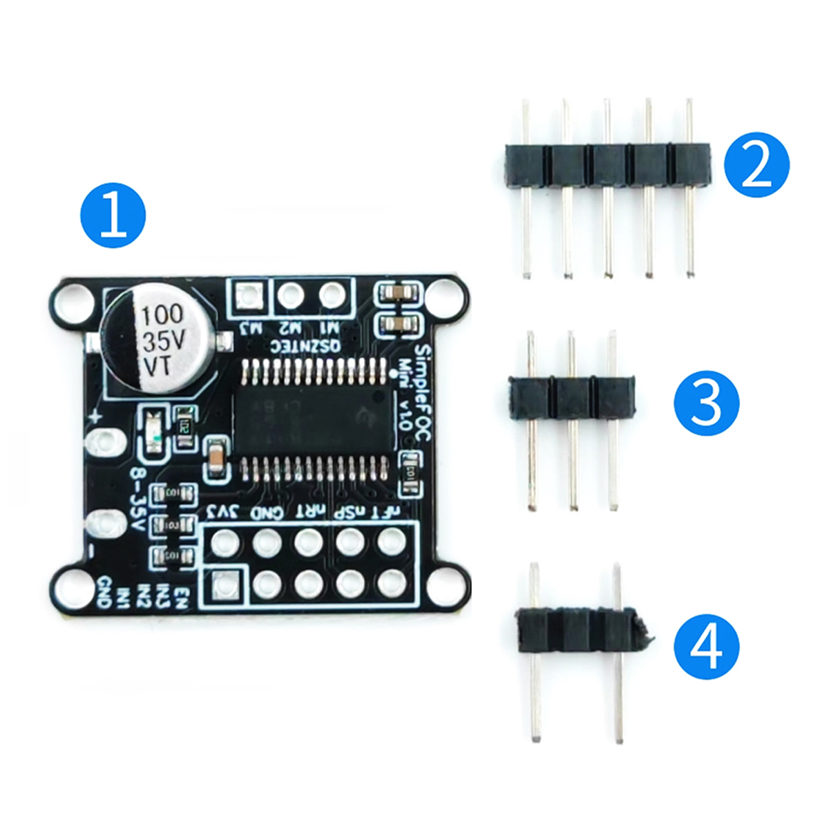 DRV8313 – prosta, miniaturowa  – Motor Driver Module recenzja i cena