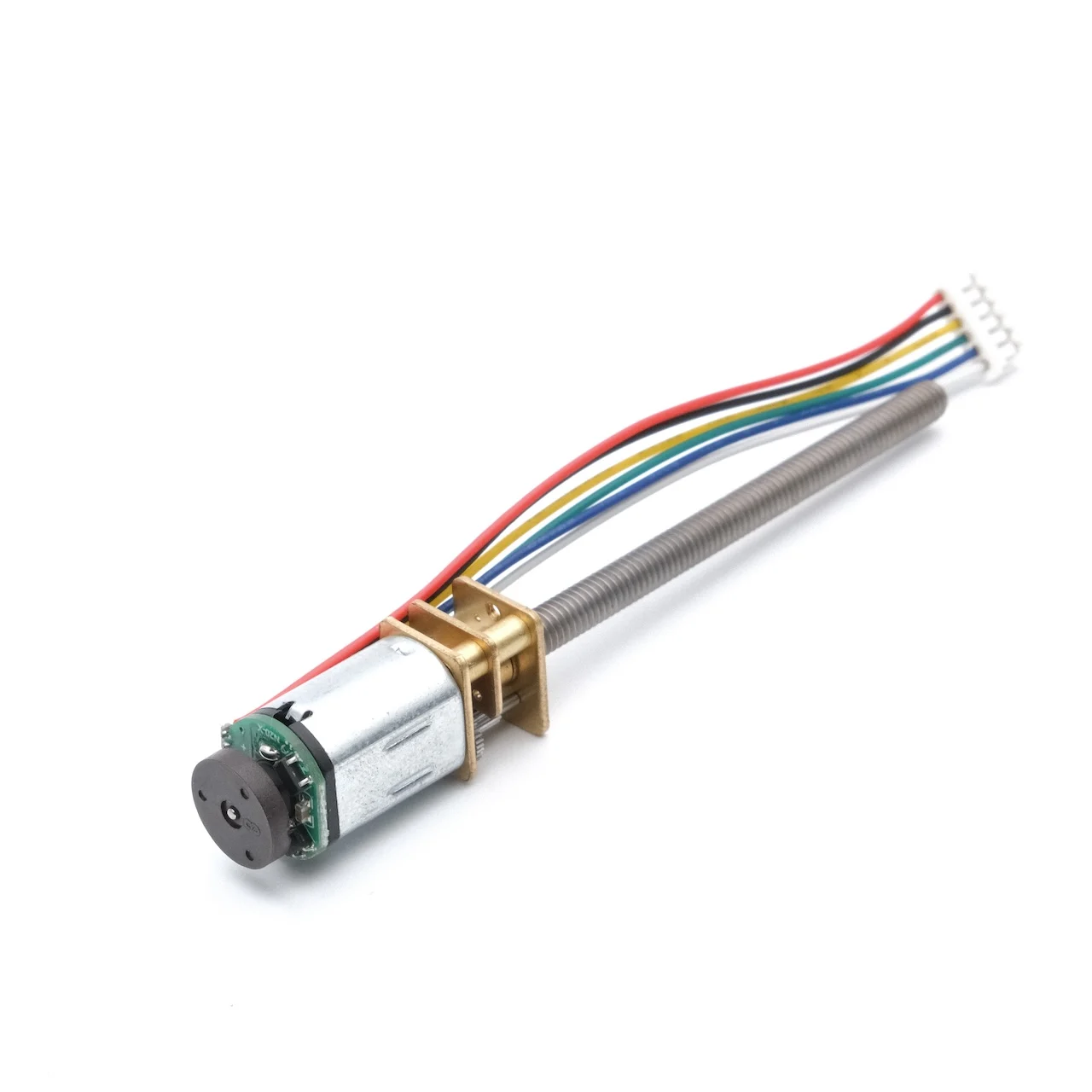 Silnik DC z enkoderem i gwinto – Geared Motor recenzja i cena