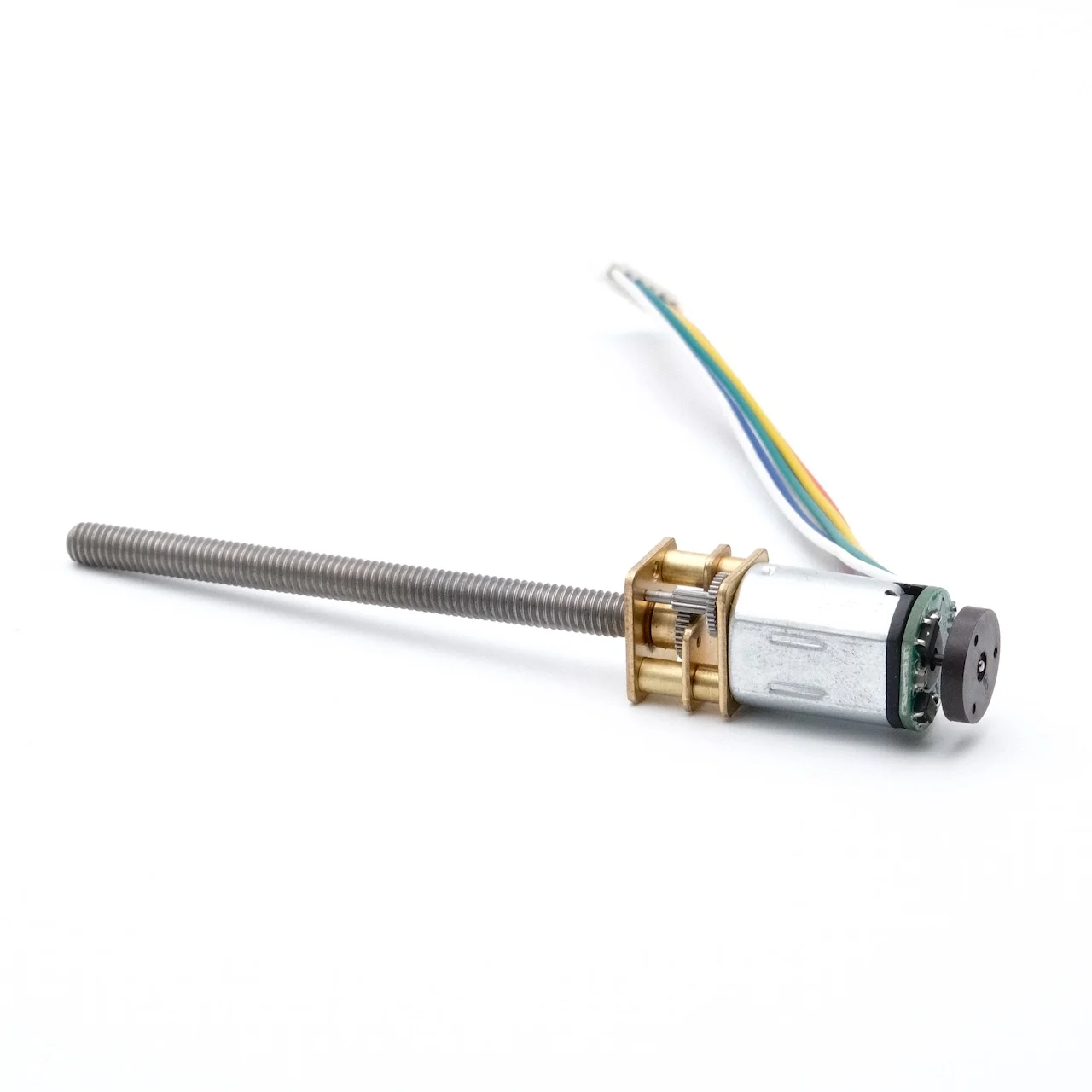 Silnik DC z enkoderem i gwinto – Geared Motor recenzja i cena