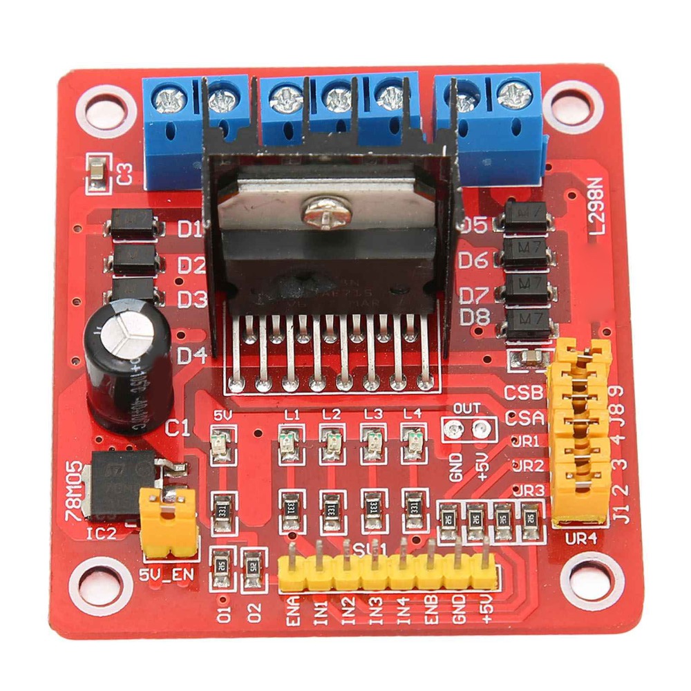 Moduł sterownika silnika kroko – L298N Module recenzja i cena