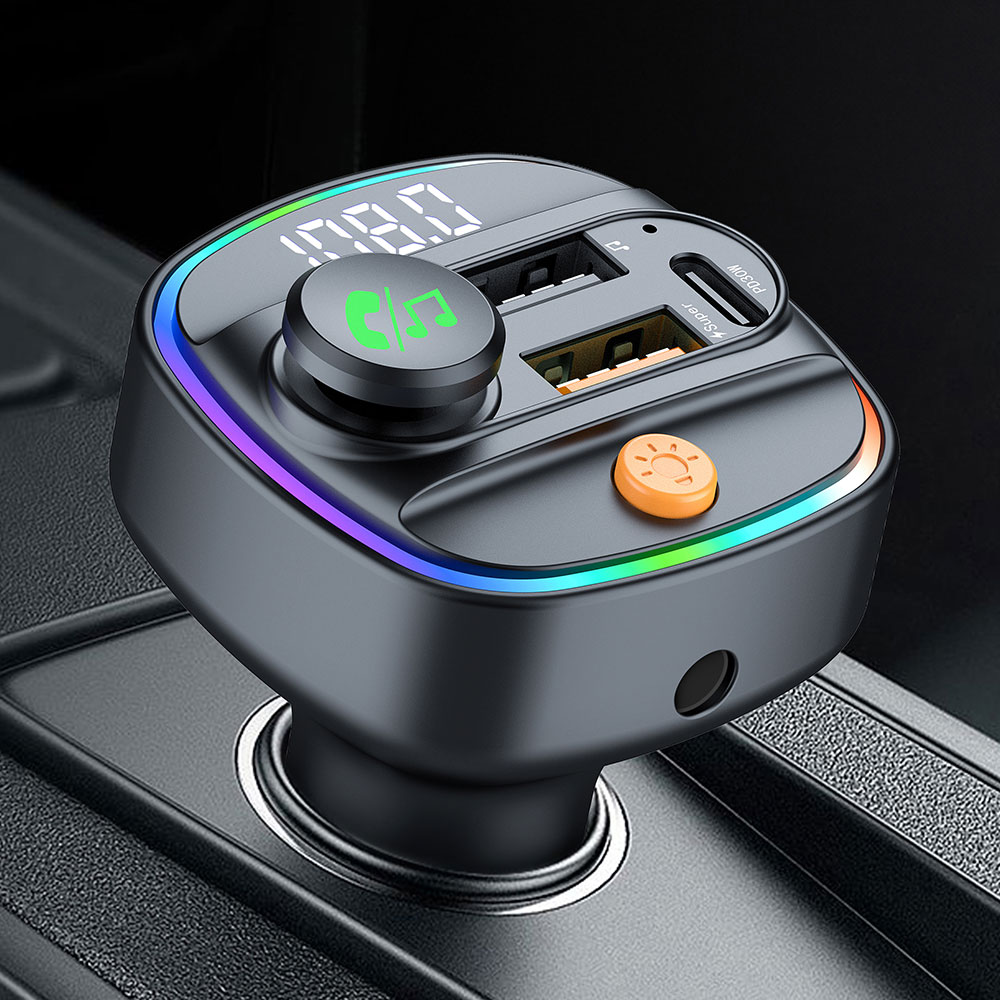 Transmiter FM Bluetooth 5.4 Ze – Robot Bluetooth Car recenzja i cena