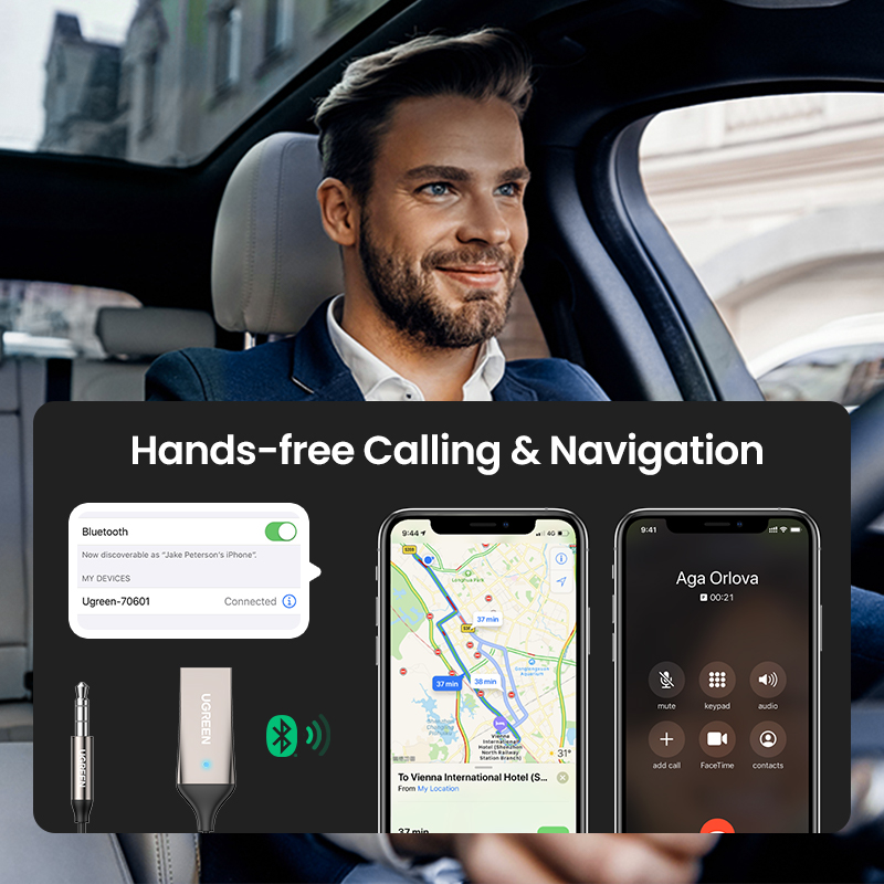 UGREEN odbiornik Bluetooth 5.3 – Robot Bluetooth Car recenzja i cena