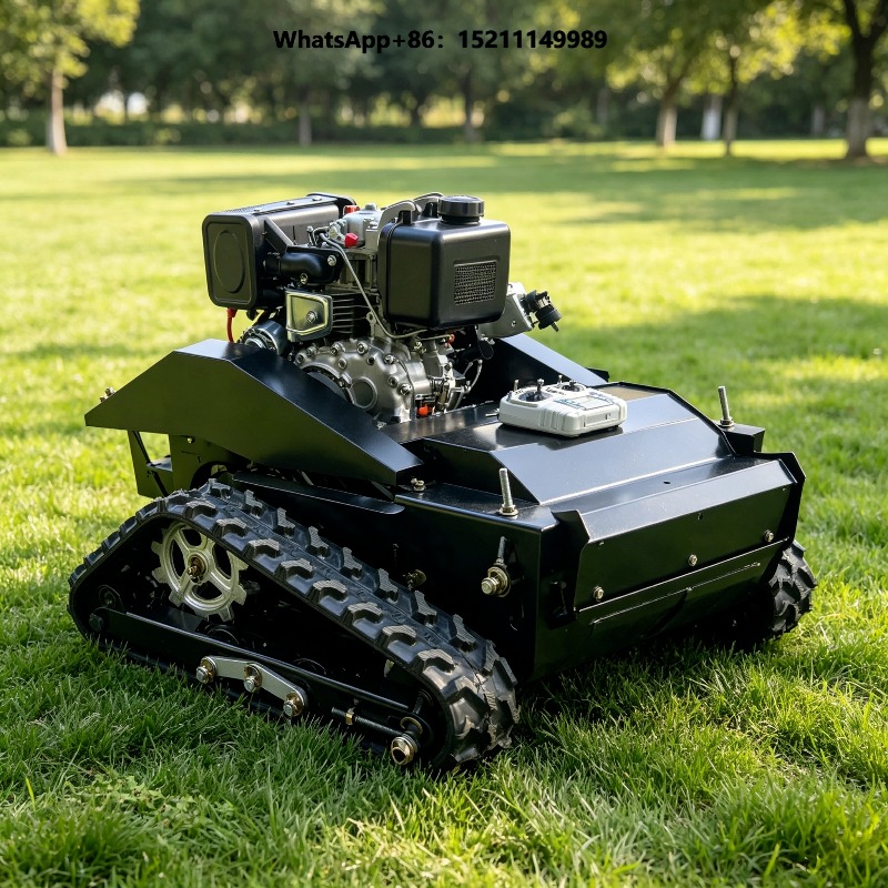 Kosiarka robotyczna gąsienicow – Robot Track recenzja i cena