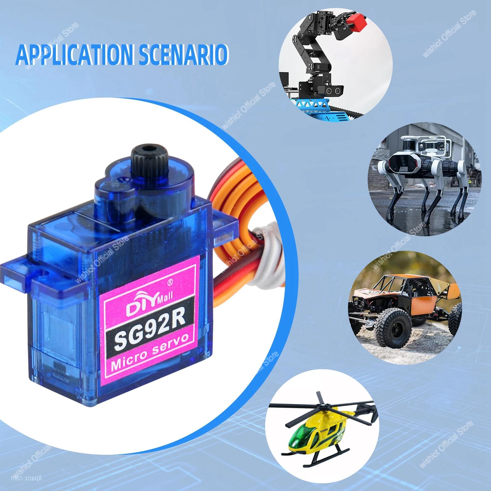SG92R mikro serwomotor 4.8-6V  – Micro Servo recenzja i cena