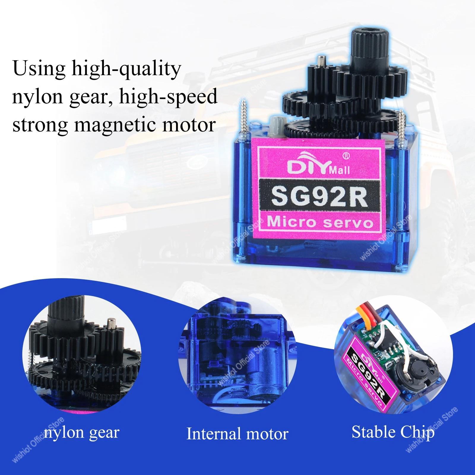 SG92R mikro serwomotor 4.8-6V  – Micro Servo recenzja i cena