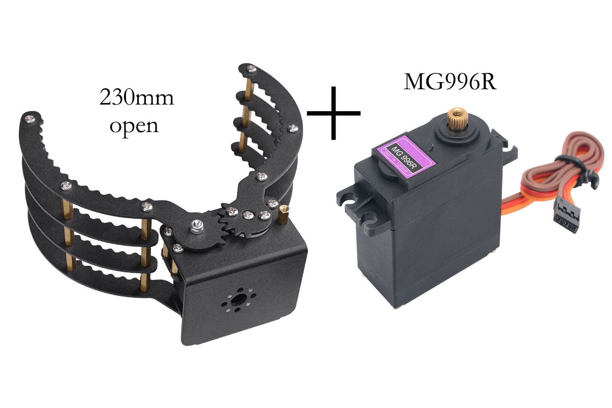 Mechaniczne chwytaki z otworem – Robot Arm Kit recenzja i cena