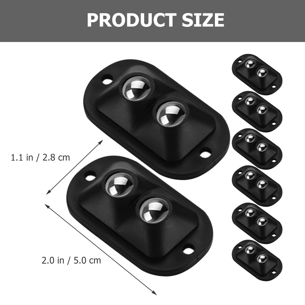 8 szt. Mini Kółka Obrotowe Pre – Caster Wheel recenzja i cena