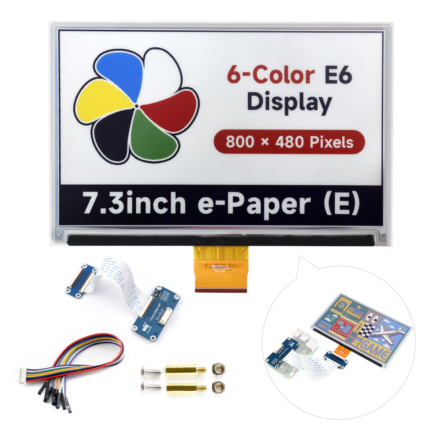 Wyświetlacz e-Paper Waveshare  – Stm32 Robot recenzja i cena