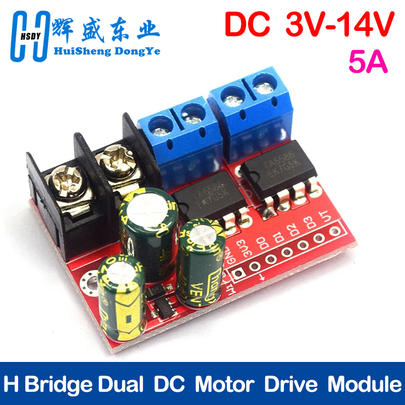 H Bridge pilot 5A 3V-14V podwó – L298N Module recenzja i cena
